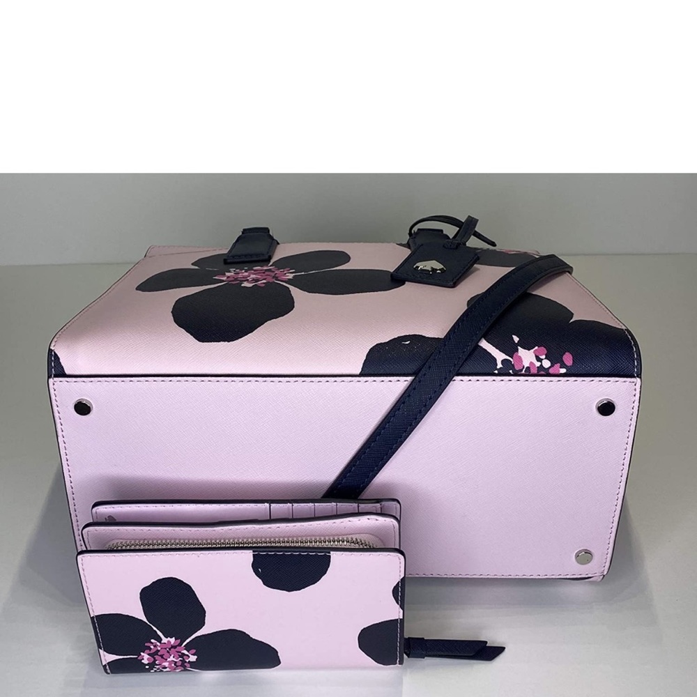 Kate Spade Staci Cameron Medium Top Zip Satchel Crossbody